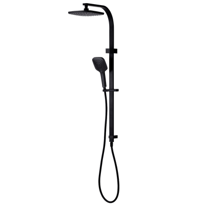 OLIVERI MONACO DUAL SHOWER SET MATTE BLACK