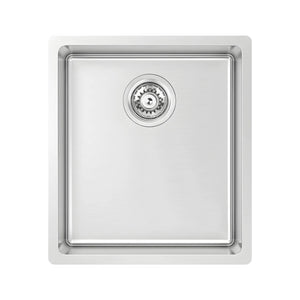 SCHOCK MONTEGO SINGLE BOWL KITCHEN SINK STAINLESS STEEL 400MM