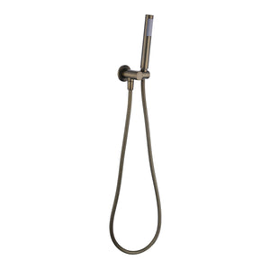MODERN NATIONAL STAR MINI HAND SHOWER ON BRACKET 265MM ANTIQUE BRASS
