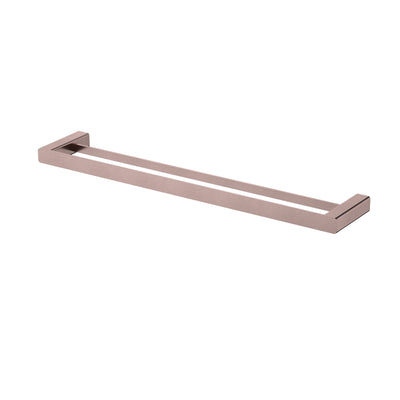 MODERN NATIONAL NOVA DOUBLE TOWEL RAIL 600MM DUSK