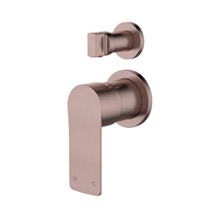 MODERN NATIONAL NOVA LEAD FREE SHOWER DIVERTER MIXER DUSK