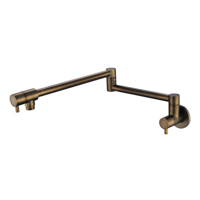 MODERN NATIONAL STAR MINI LEAD FREE KITCHEN POT FILLER 546MM ANTIQUE BRASS