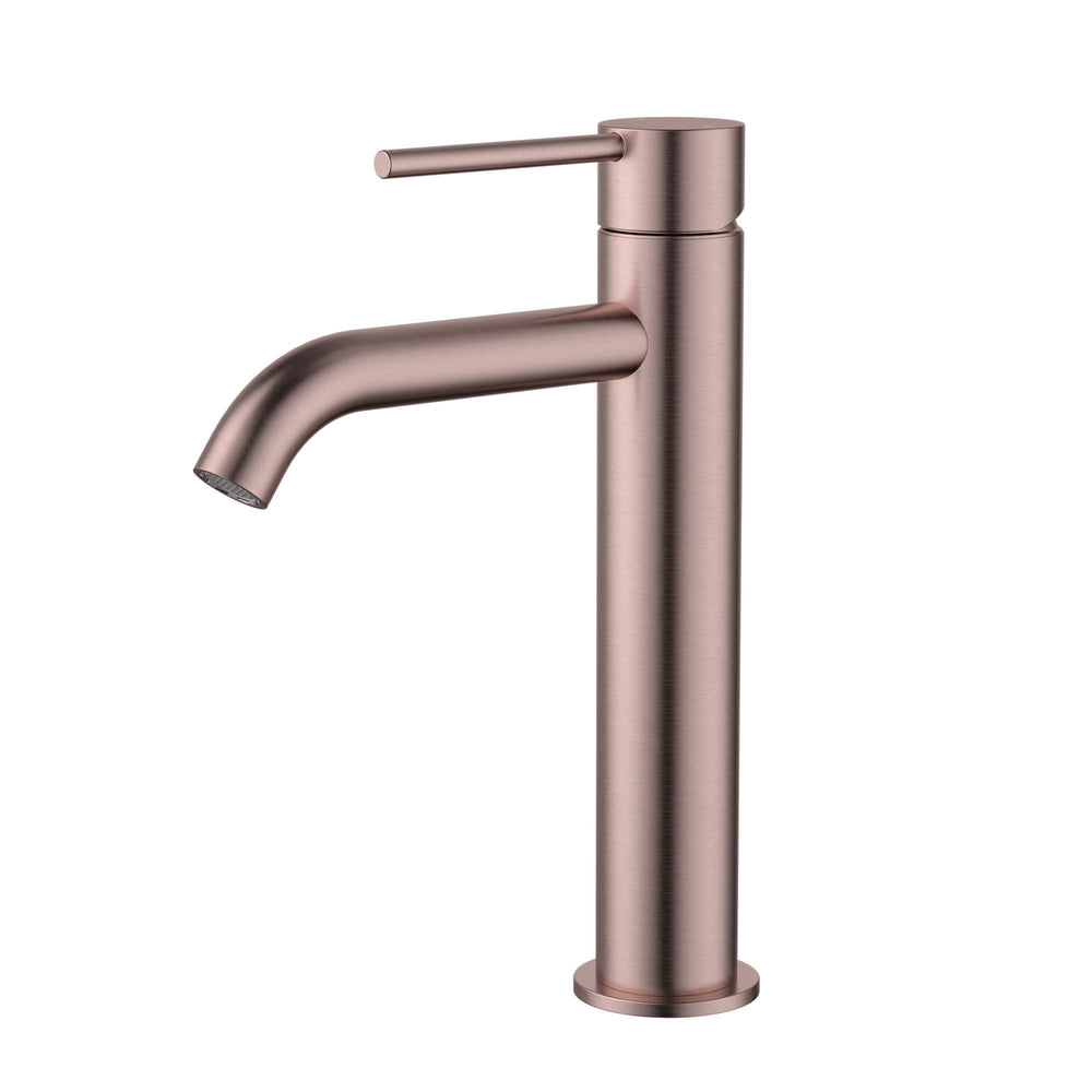 MODERN NATIONAL STAR MINI MID RISE LEAD FREE TALL BASIN MIXER 233MM DUSK