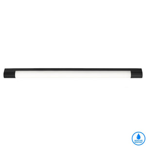 TELBIX ORAS 24W LED WALL BRACKET OPAL BLACK 975MM