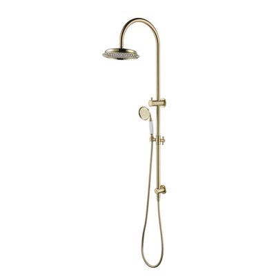 MODERN NATIONAL MONTPELLIER SHOWER COLUMN SET BRUSHED BRONZE
