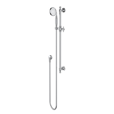 MODERN NATIONAL MONTPELLIER SHOWER RAIL 756MM CHROME