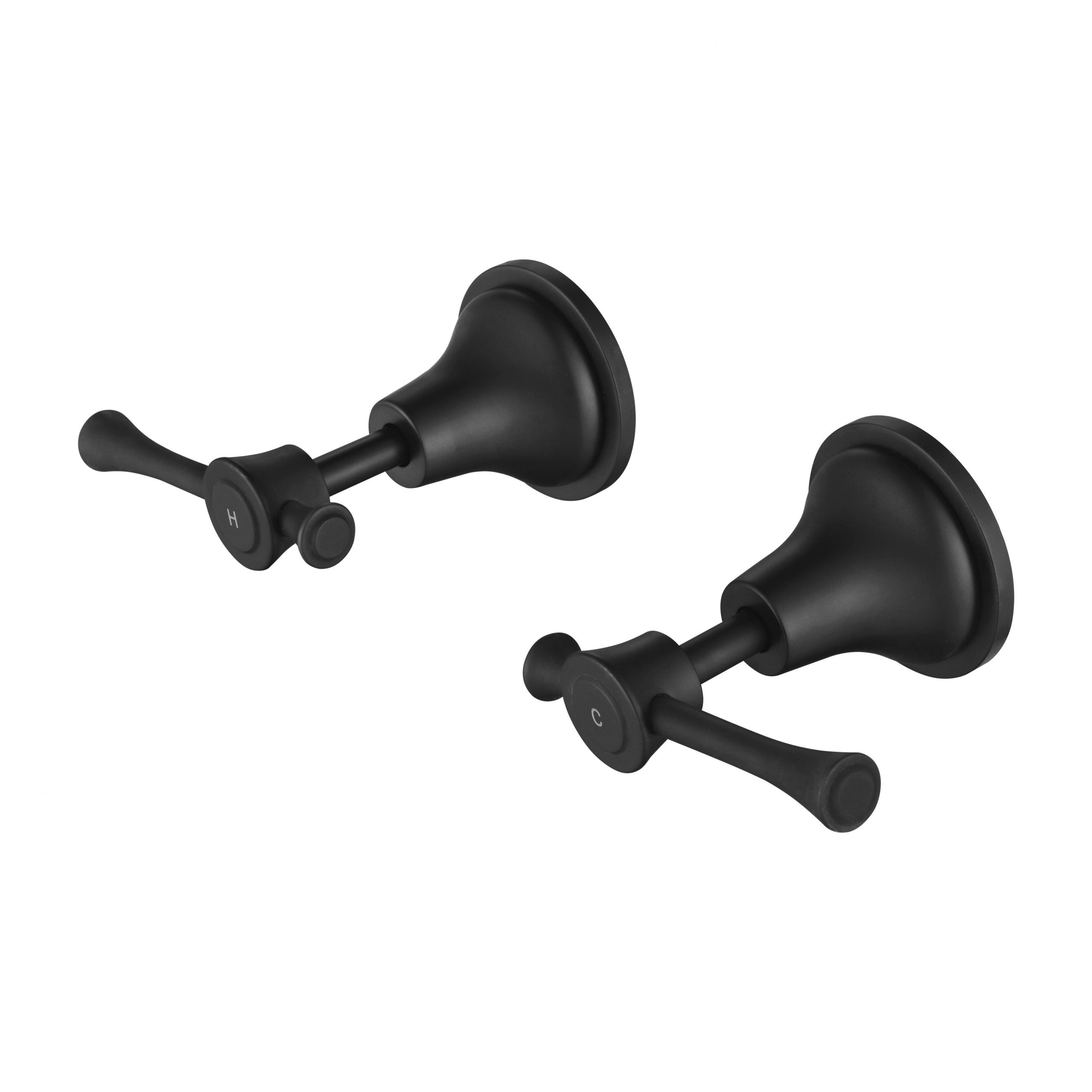 MODERN NATIONAL MONTPELLIER WALL TOP ASSEMBLIES MATTE BLACK