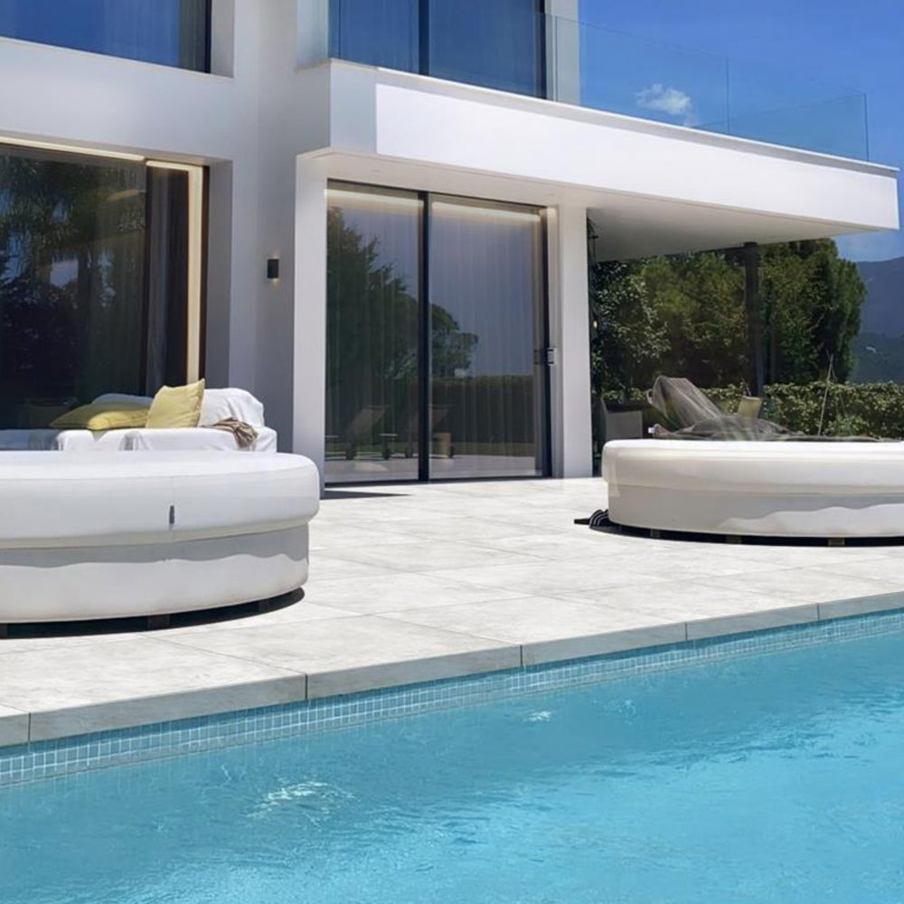 MUSES ARDESIA IVORY FELLTEC 600X400MM RECTANGLE PAVER (PER PC)