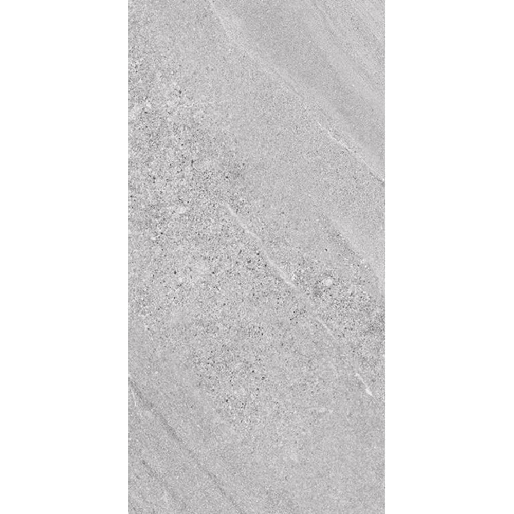 MUSES CREST LIGHT GREY FELLTEC 300X600MM RECTANGULAR TILE (PER BOX)