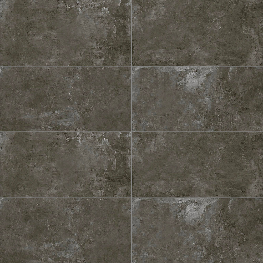 MUSES FIND DARK GREY MATTE 300X600MM RECTANGULAR TILE (PER BOX)
