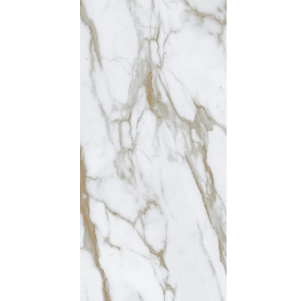 MUSES CALACATTA GOLD SATIN 600X1200MM RECTANGLE TILE (PER BOX)
