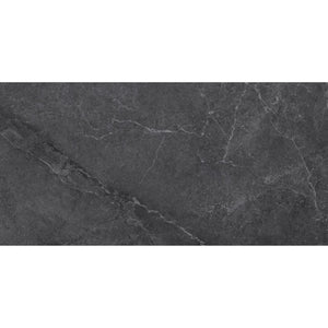 MUSES PETRA MIX BLACK MATTE 600X1200MM RECTANGULAR TILE (PER BOX)