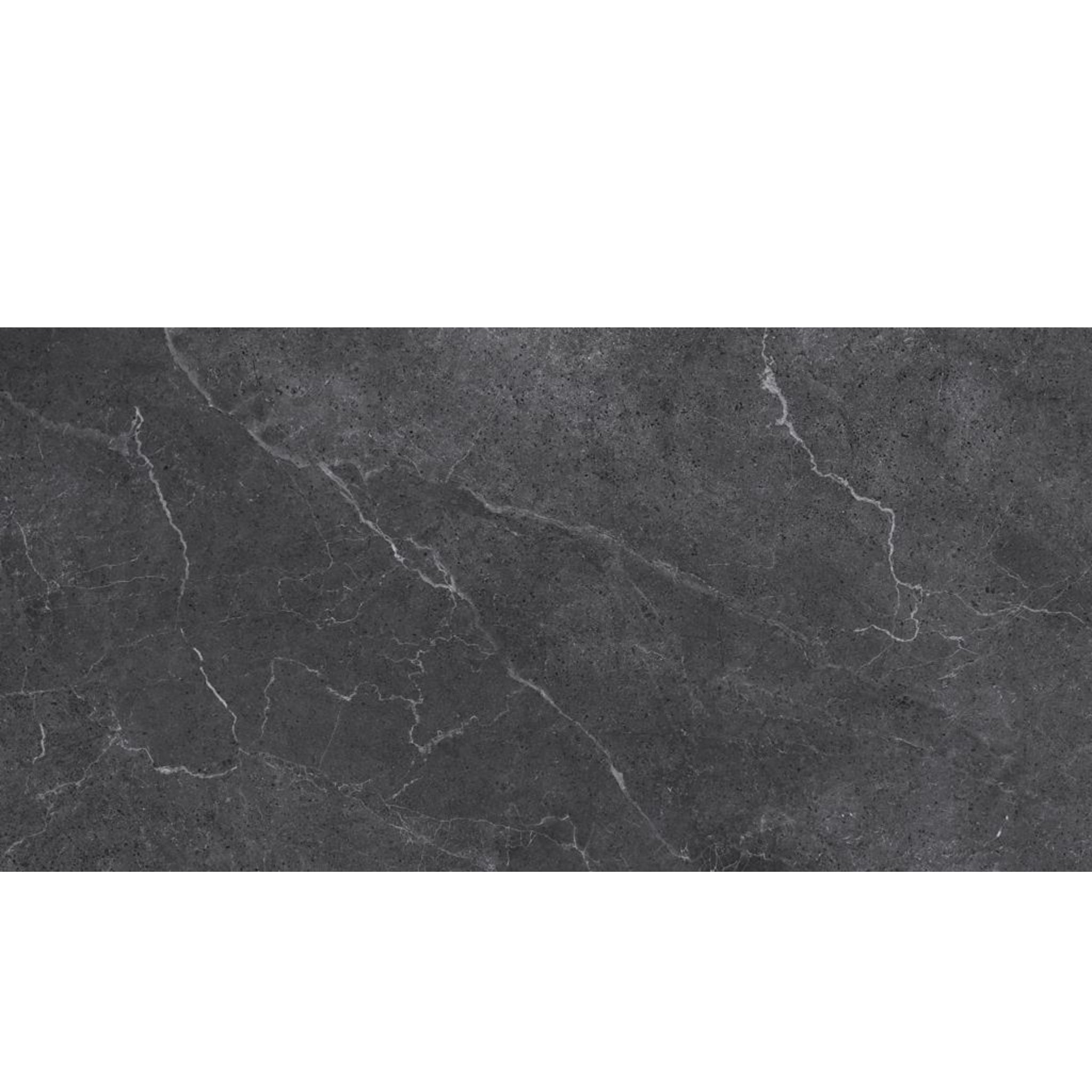 MUSES PETRA MIX BLACK MATTE 600X1200MM RECTANGULAR TILE (PER BOX)