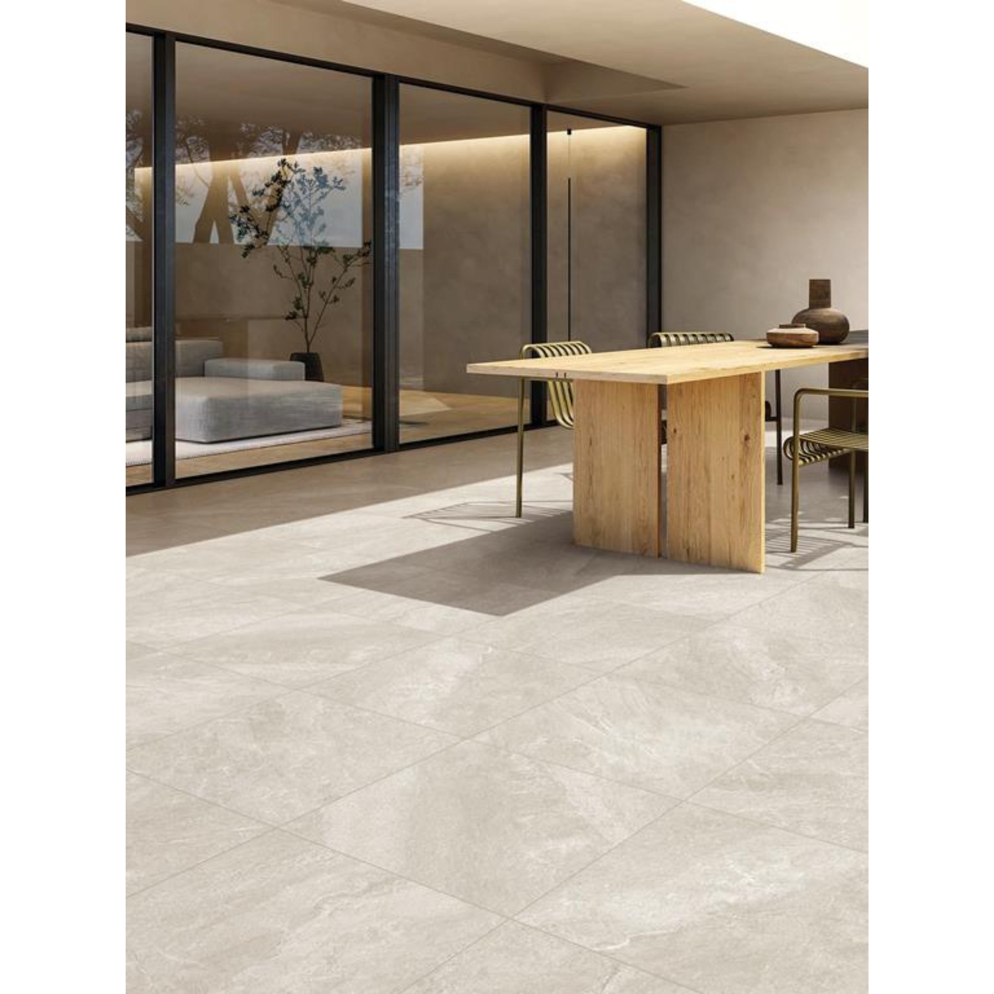 MUSES QUARTZITE AVORIO FELLTEC 600X600MM SQUARE TILE (PER BOX)