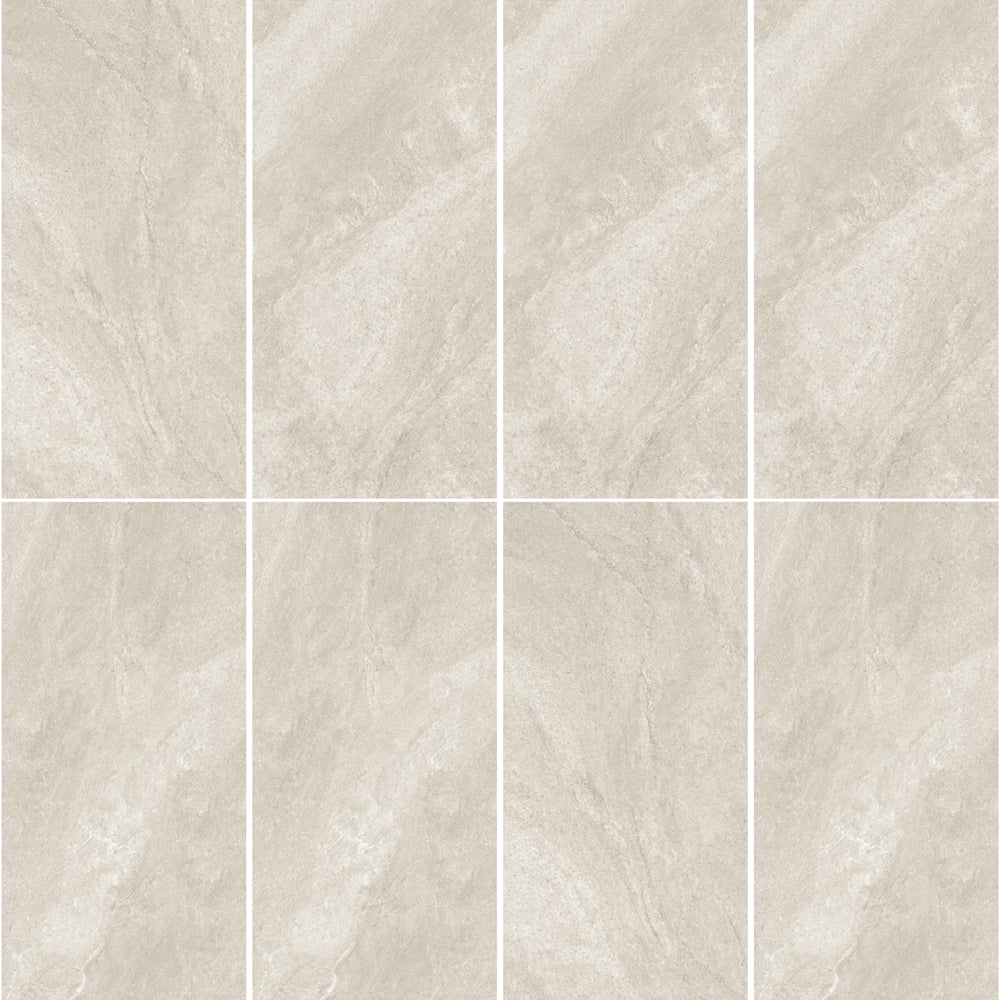 MUSES QUARTZITE AVORIO FELLTEC 600X1200MM RECTANGULAR TILE (PER BOX)