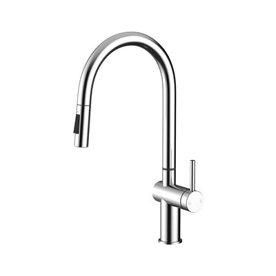 AMOZA LEAD FREE PULL OUT SINK MIXER 451MM CHROME