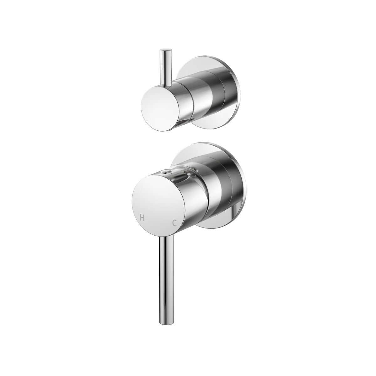 AMOZA DIVERTER MIXER TRIM KIT WITH ROUGH IN BODY CHROME