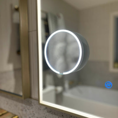 REMER MIRAGE PORTABLE MAGNIFIER MILANO WHITE 142X142MM