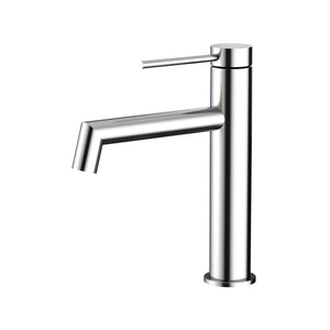 AMOZA RIGHT ANGLE BASIN MIXER 200MM CHROME