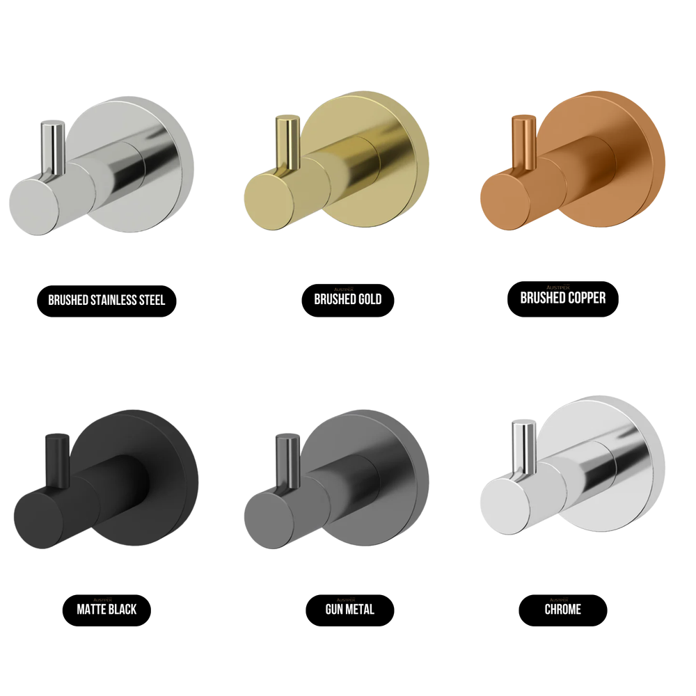 AMOZA ROBE HOOK GUN METAL