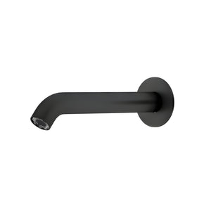 AMOZA CURVED BATH SPOUT 200MM MATTE BLACK