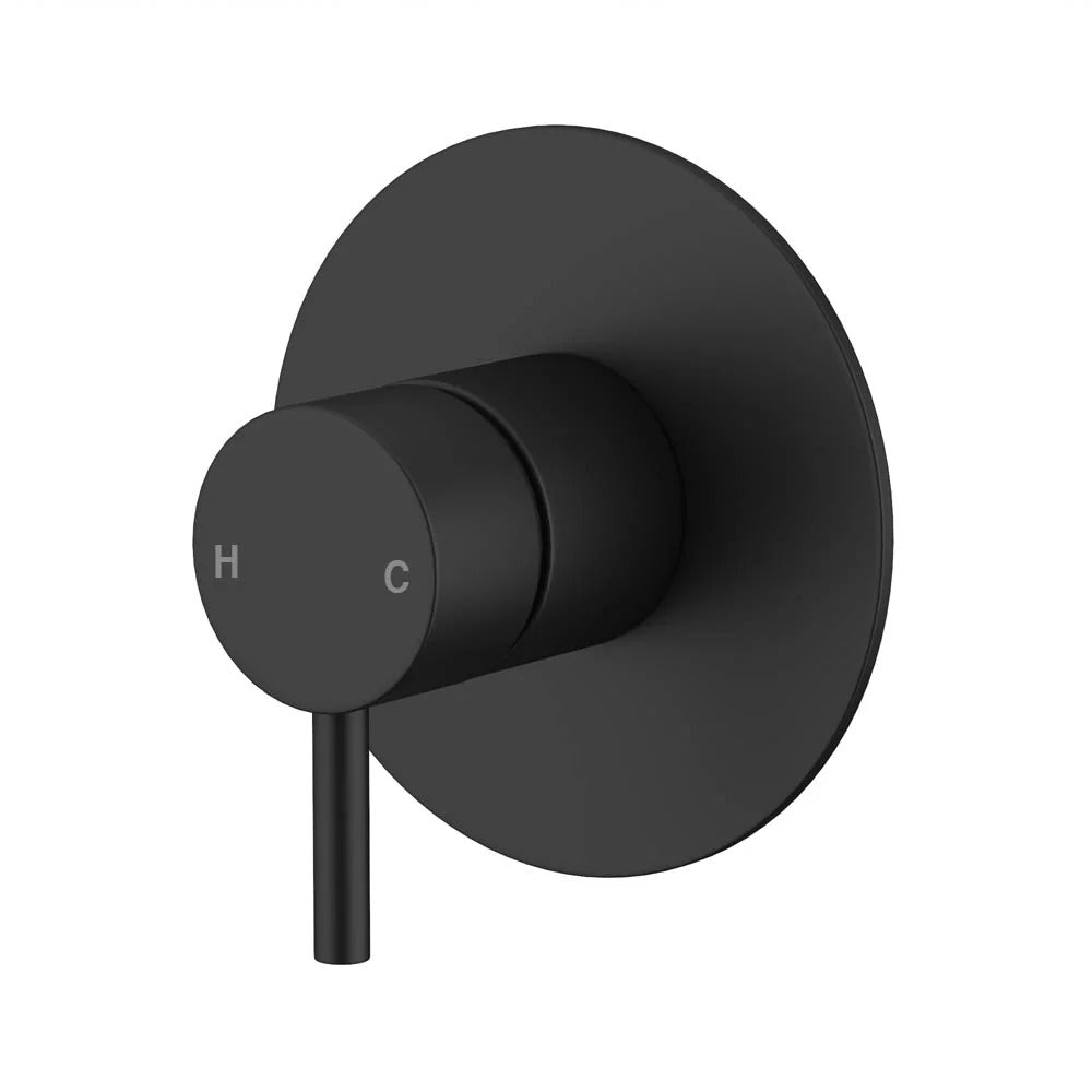AMOZA WALL MIXER 110MM MATTE BLACK