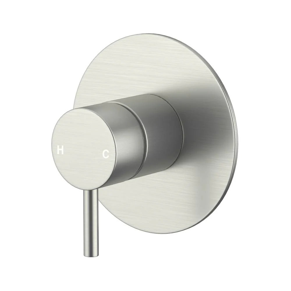 AMOZA WALL MIXER 110MM BRUSHED STAINLESS STEEL