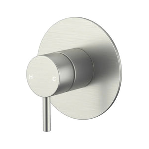 AMOZA WALL MIXER 110MM BRUSHED STAINLESS STEEL