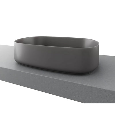 TIMBERLINE MYRTLE ABOVE COUNTER BASIN ANTHRACITE 550MM
