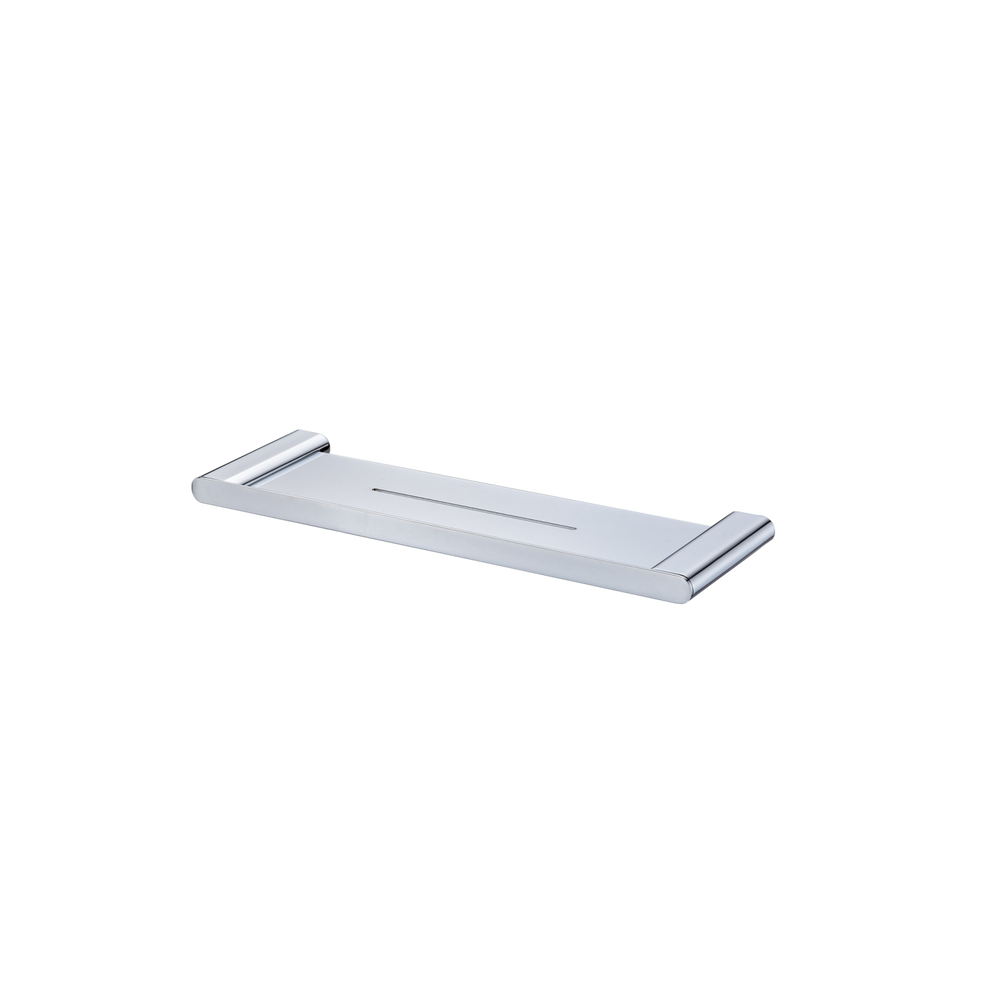 OLIVERI MADRID METAL SHELF 420MM CHROME