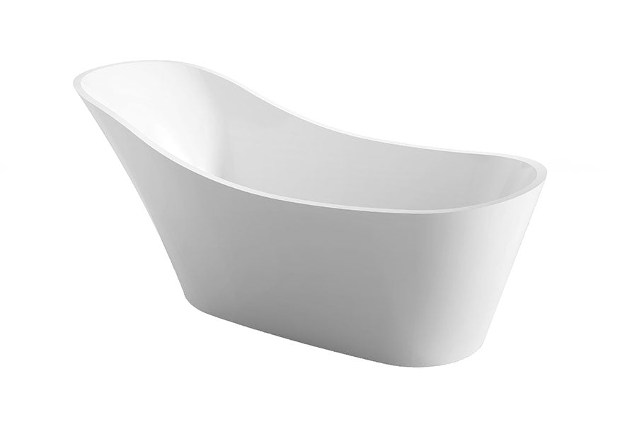 DECINA MARCELLA FREESTANDING BATH GLOSS WHITE 1700MM