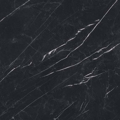 EVERSTONE SUPERB MARBLE MARQUINA BLACK NATURAL 1200X1200MM SQUARE TILE (PER BOX)