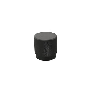 MODULR KNOB ROUND HANDLE 40MM MATTE BLACK
