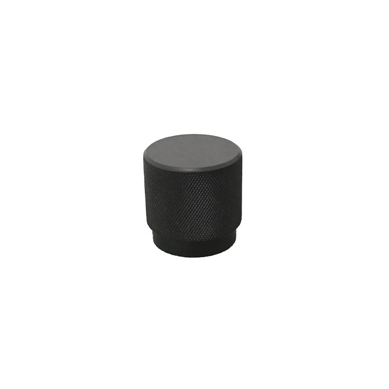 MODULR KNOB ROUND HANDLE 40MM MATTE BLACK