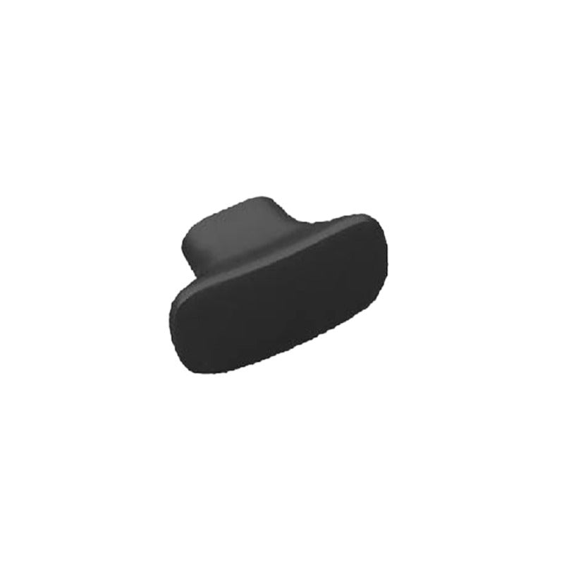 MODULR KNOB SQUARE HANDLE 25MM MATTE BLACK