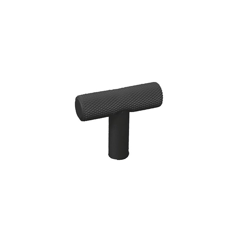 MODULR T KNOB HANDLE 40MM MATTE BLACK