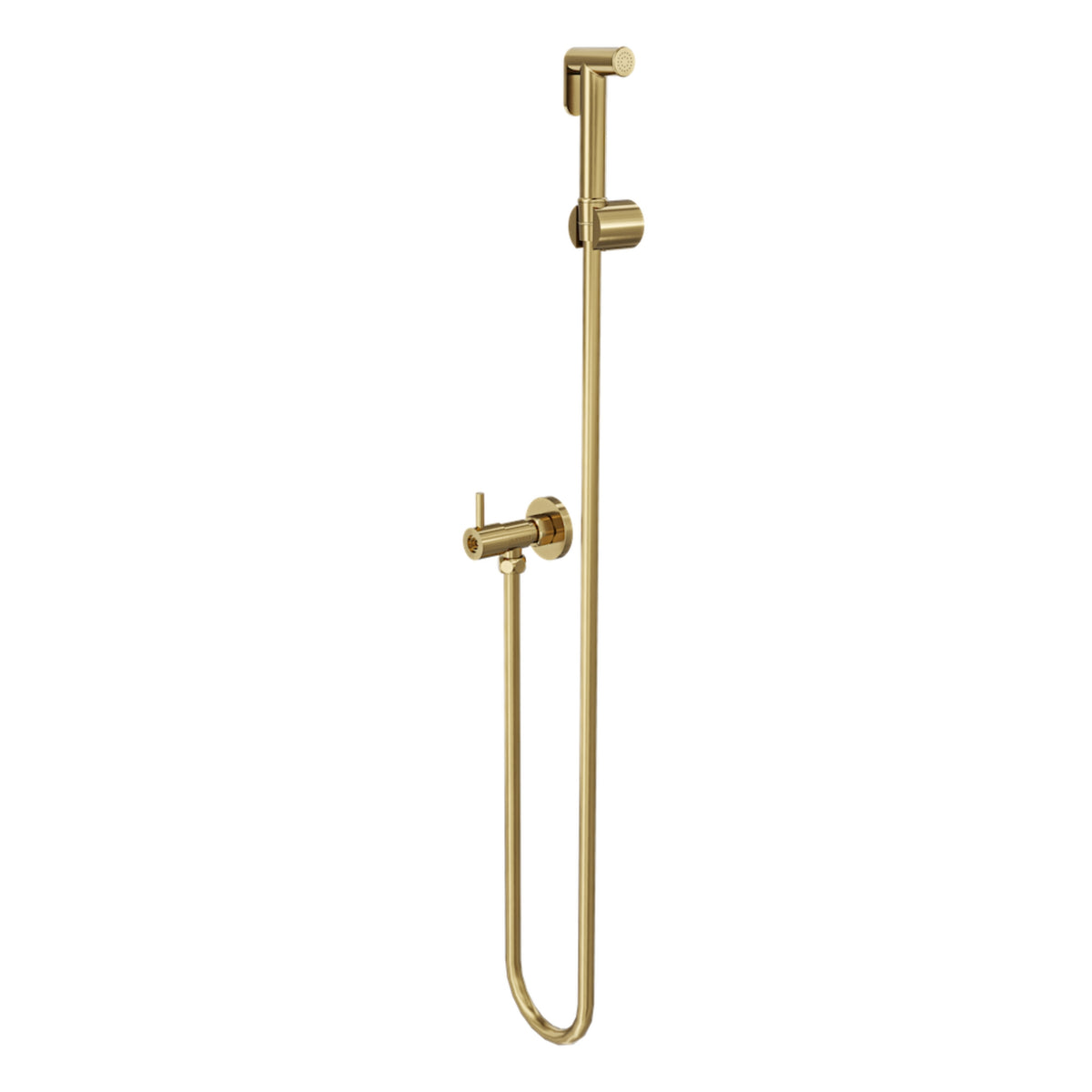 LINSOL ZARAH SINGLE CONTROL BIDET/DOUCHE SPRAY BRUSHED BRASS
