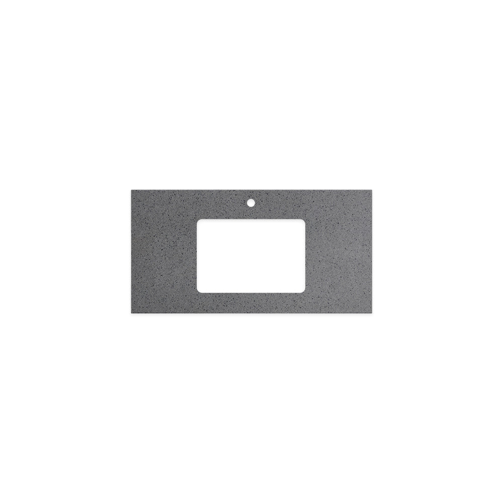 FIENZA MOONSCAPE RECTANGULAR SOLID SURFACE BENCHTOP WITH UNDERMOUNT BASIN HOLE & TAP HOLE (AVAILABLE IN 600MM, 750MM, 900MM, 1200MM, 1500MM AND 1800MM)