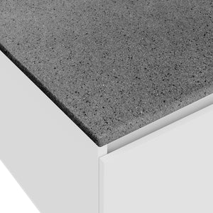 FIENZA MOONSCAPE RECTANGULAR SOLID SURFACE BENCHTOP (AVAILABLE IN 600MM, 750MM, 900MM, 1200MM, 1500MM AND 1800MM)