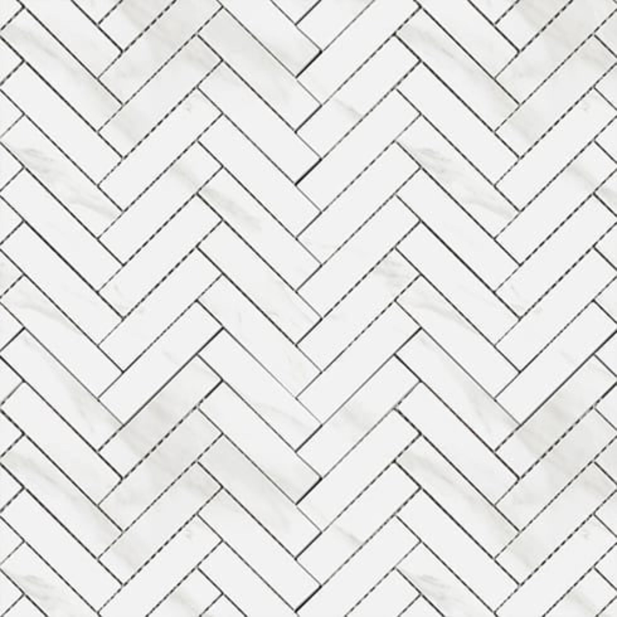 ELITE MAMIC GRIGIO MATTE 287X281MM HERRINGBONE MOSAIC TILE (PER BOX)