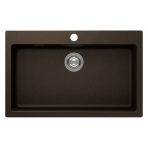 SCHOCK SIGNUS SINGLE BOWL KITCHEN SINK BRONZE 790MM