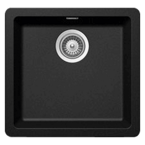 SCHOCK SOHO SINGLE BOWL KITCHEN SINK MAGMA 450MM