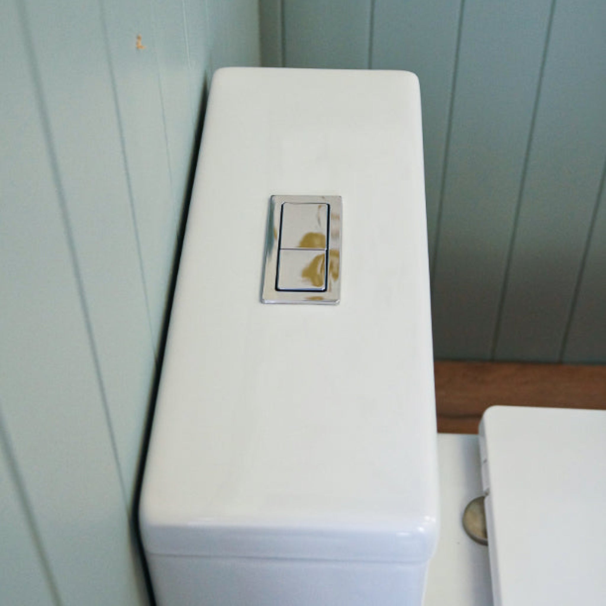 TURNER HASTINGS NARVA RIMLESS BACK TO WALL CLOSE COUPLED TOILET SUITE GLOSS WHITE