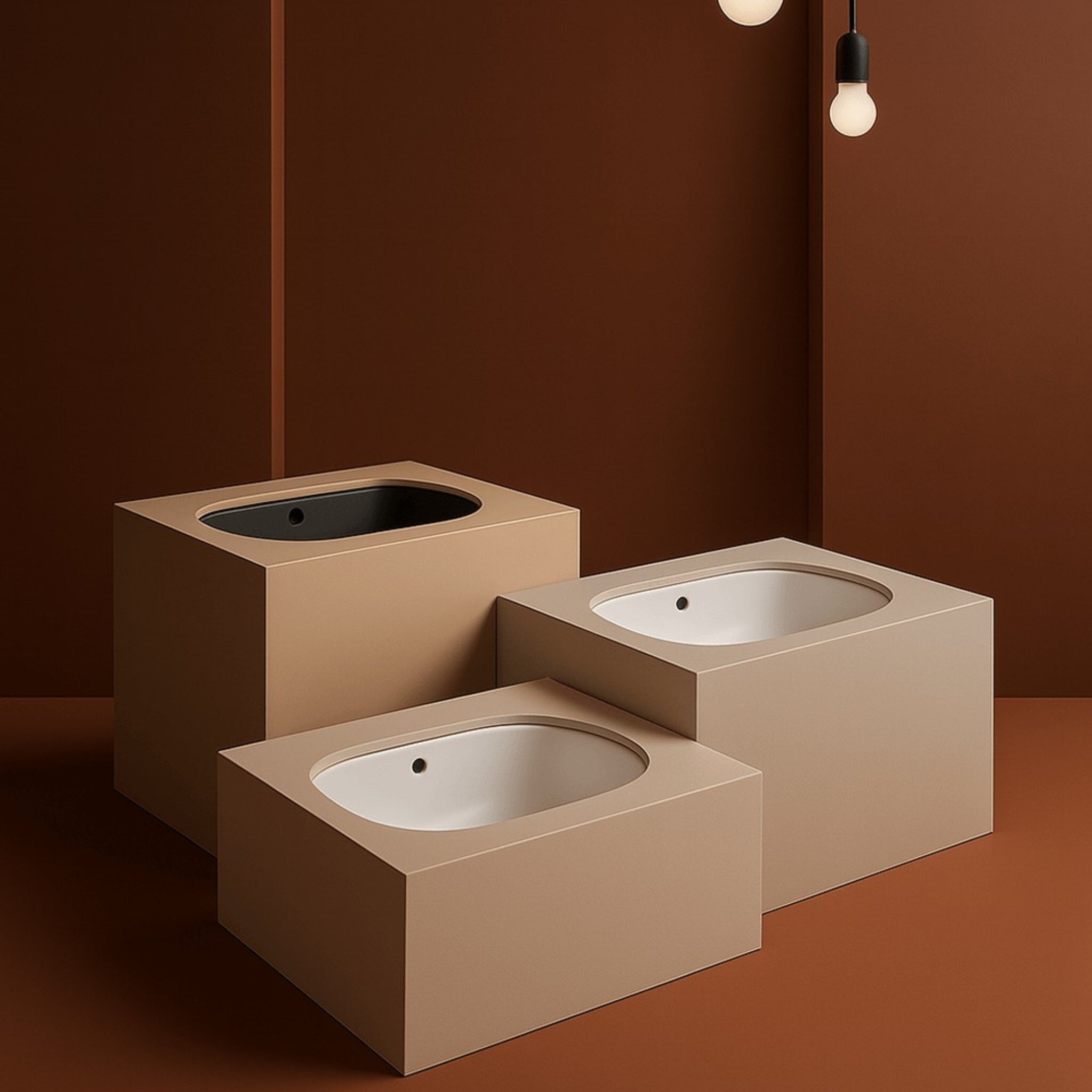 TURNER HASTINGS NARVA OVAL UNDER COUNTER PILL BASIN MATTE WHITE 570MM