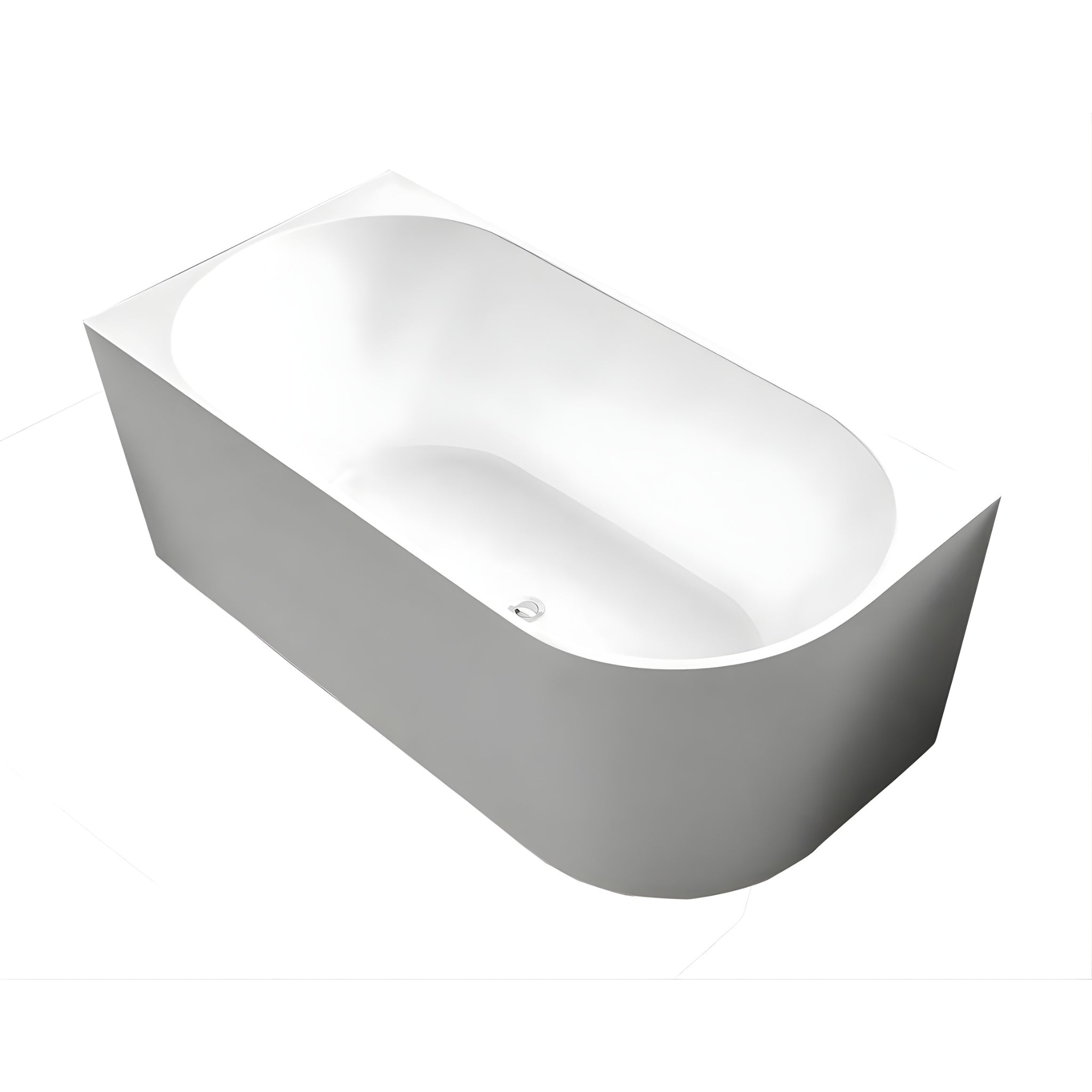 INFINITY NERIDA LEFT CORNER BATHTUB GLOSS WHITE (MULTIPLE SIZES AVAILABLE)