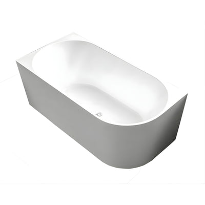 INFINITY NERIDA LEFT CORNER BATHTUB GLOSS WHITE (MULTIPLE SIZES AVAILABLE)