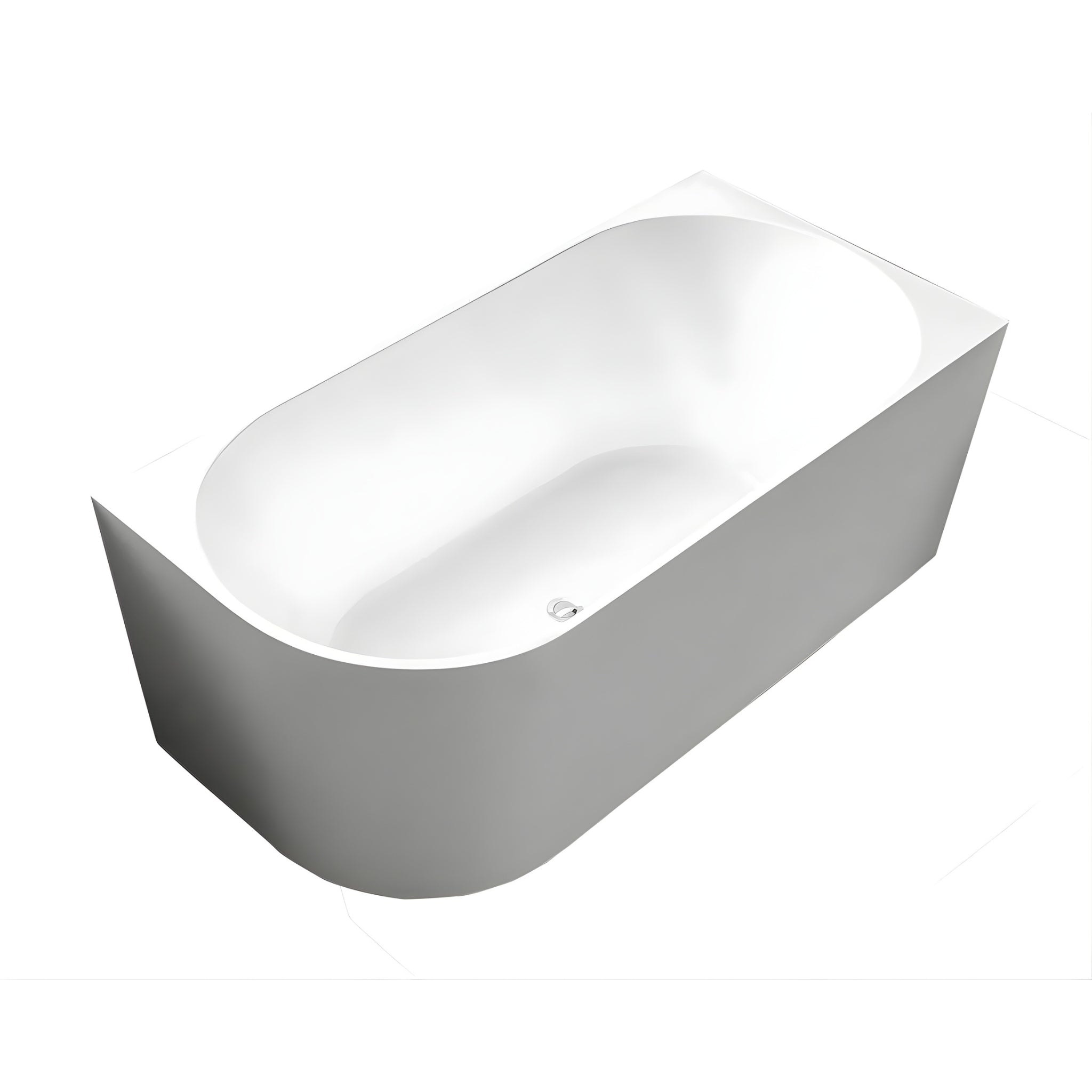 INFINITY NERIDA RIGHT CORNER BATHTUB GLOSS WHITE (MULTIPLE SIZES AVAILABLE)