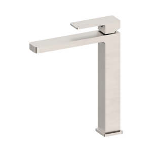 NERO CELIA TALL BASIN MIXER 274MM BRUSHED NICKEL