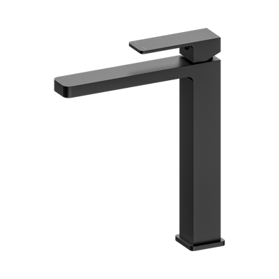 NERO CELIA LEAD FREE TALL BASIN MIXER 274MM MATTE BLACK