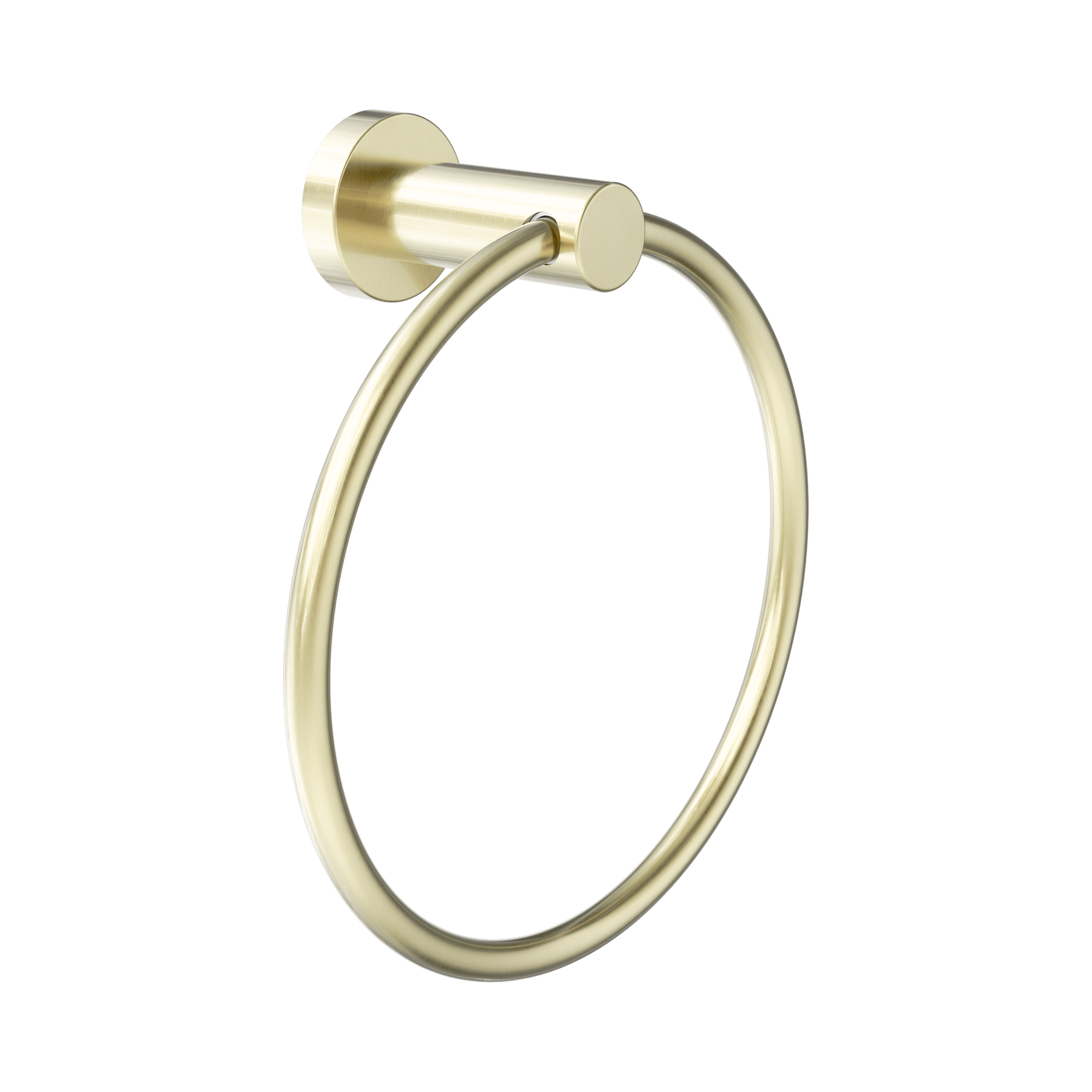 NERO DOLCE II HAND TOWEL RING 203MM BRUSHED GOLD